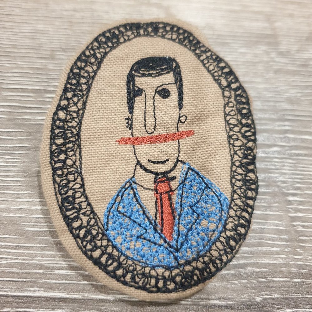 Fabric Brooch